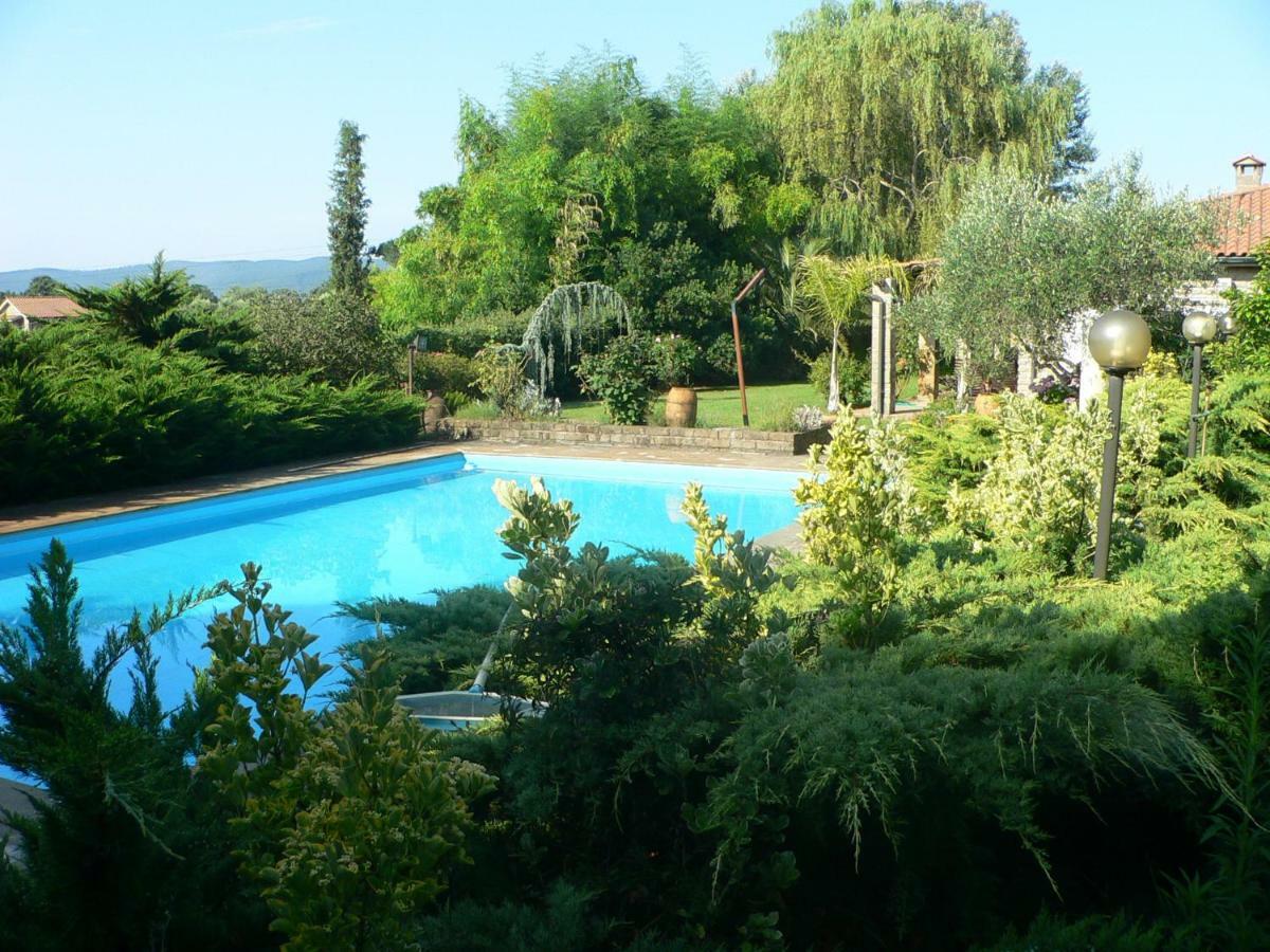 Villa Con Piscina Canale Monterano Exterior foto